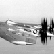 The propeller-powered YB-35. The problematic piston engines and props were removed and replaced with jet engines to create the YB-49. (US Air Force)